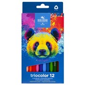 Zeige Details für Kredki Triocolor Niedźwiedź 12 kolorów Zobacz : Kredki Tri...