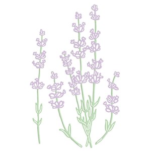 Bild von Zestaw wykrojników - Lawenda 4szt