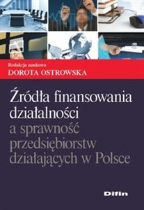 Bild von Źródła finansowania działalności a sprawność przedsiębiorstw działających w Polsce