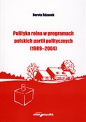 Polityka r... - Dorota Rdzanek -  Polnische Buchandlung 