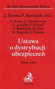 Bild von Ustawa o dystrybucji ubezpieczeń Komentarz