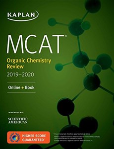 Obrazek MCAT Organic Chemistry Review 2019-2020: Online + Book (Kaplan Test Prep)