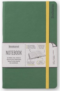 Bild von Notatnik A5 Bookaroo Journal ciemna zieleń
