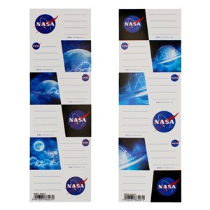 Obrazek Naklejki na zeszyt NASA (25szt)