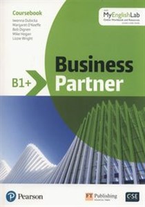 Bild von Business Partner B1+ Coursebook + MyEnglishLab