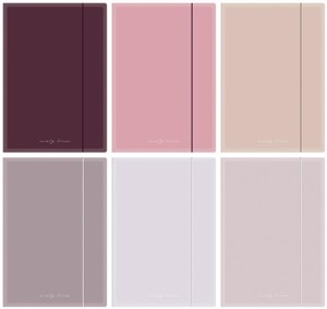 Obrazek Teczka z gumką A4+ nude (10szt)