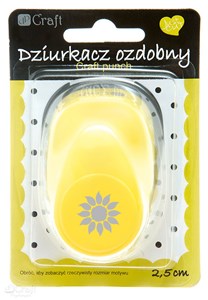 Bild von Dziurkacz ozdobny Słonecznik 2,5cm mix