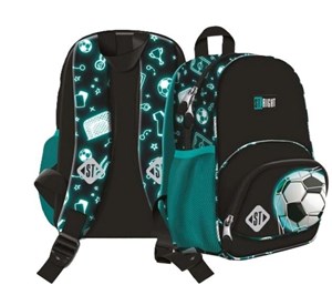 Obrazek Plecak mini 1 komorowy Neon Football