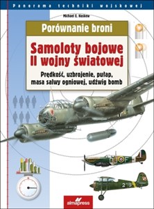 Bild von Porównanie broni Samoloty II wojny światowej Prędkość, uzbrojenie, pułap, masa salwy ogniowej, udźwig bomb
