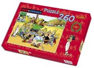 Obrazek Puzzle 260 Asteriks Obeliks Mieszkańcy osady