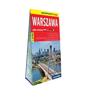 Obrazek Warszawa Łomianki Marki Ząbki papierowy plan miasta 1:26 000