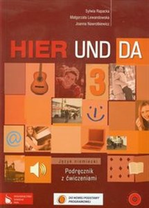 Obrazek Hier und da 3 Podręcznik z ćwiczeniami z płytą CD Szkoła ponadgimnazjalna