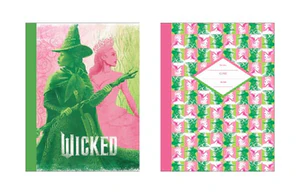 Obrazek WICKED PINK & GREEN COMPOSITION NOTEBOOK SET (SET OF 2)