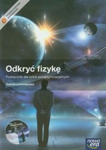 Obrazek Odkryć fizykę Podręcznik z płytą CD Zakres podstawowy szkoła ponadgimnazjalna