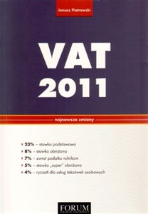 Bild von VAT 2011 Najnowsze zmiany