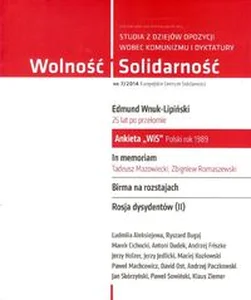 Bild von Wolność i Solidarność. 7/2014