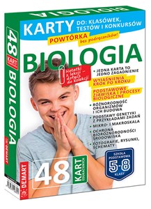 Obrazek Biologia Karty edukacyjne Szkoła podstawowa 5-8