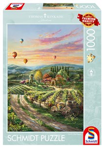 Bild von Puzzle 1000 PQ T. Kinkade Winnica w dolinie 111436