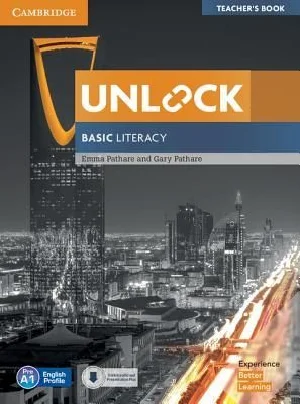 Obrazek Unlock Basic Literacy Teacher's Book with Downloadable Audio and Literacy Presentation Plus