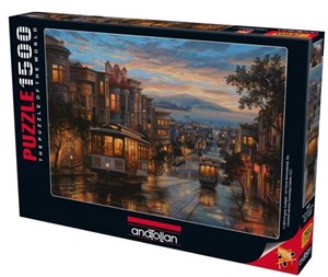 Bild von Puzzle 1500 Późne popołudnie w San Francisko