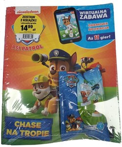 Obrazek Psi patrol. Zestaw książek + figurka