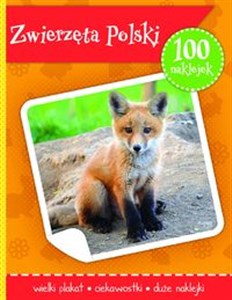 Bild von Zwierzęta Polski książeczka z plakatem i 100 naklejek