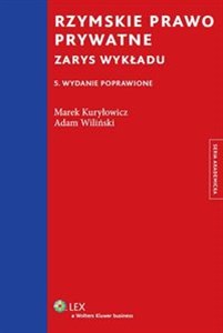 Obrazek Rzymskie prawo prywatne Zarys wykładu