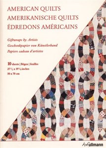 Obrazek Artystyczny papier prezentowy: Wzory amerykańskich narzut