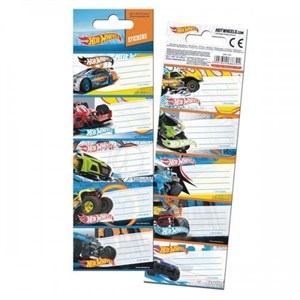 Obrazek Naklejki na zeszyt Hot Wheels