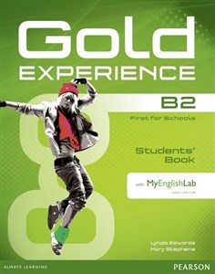 Obrazek Gold Experience B2 SB + DVD + MyEnglishLab PEARSON