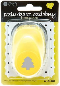 Bild von Dziurkacz ozdobny Jodła 2,5cm mix
