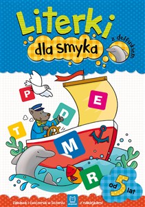 Obrazek Literki dla smyka z delfinkiem