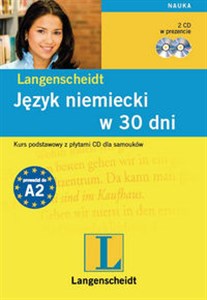 Obrazek 30 dni Język niemiecki Kurs podstawowy z płytami CD dla samouków