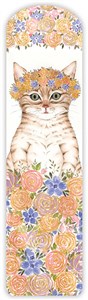 Bild von Zakładka tradycyjna Kot w kwiatach