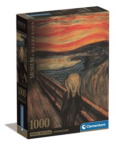 Bild von Puzzle 1000 compact museum l'urlo di munch