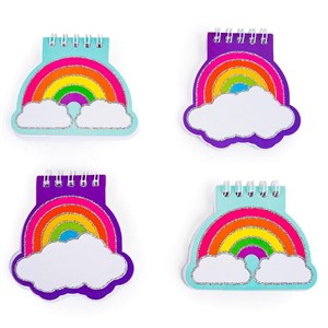 Obrazek Notesik bloczek tęcza MIX