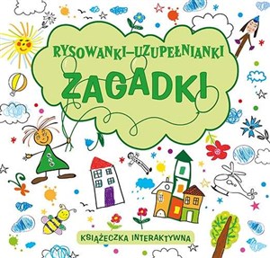 Obrazek Rysowanki-uzupełnianki Zagadki Książeczka interaktywna