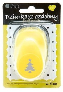 Bild von Dziurkacz ozdobny Choinka 2,5cm mix