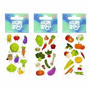 Obrazek Naklejki Sticker BOO Warzywa i owoce