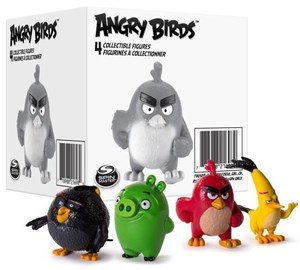 Obrazek Angry Birds - Figurki Kolekcjonerskie Czteropak