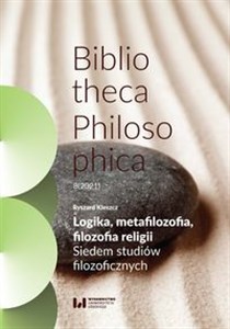 Bild von Logika, metafilozofia, filozofia religii Siedem studiów filozoficznych