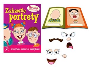 Obrazek Zabawne portrety Kreatywna zabawa z naklejkami