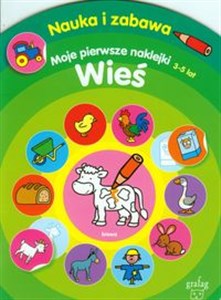 Obrazek Wieś Moje pierwsze naklejki 3-5 lat