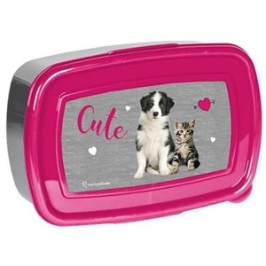 Obrazek Śniadaniówka Rachael Hale szaro-różowa