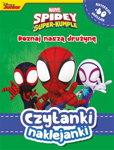 Bild von Czytanki naklejanki. Poznaj naszą drużynę. Marvel Spidey i Super-kumple