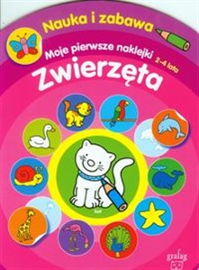Bild von Zwierzęta Moje pierwsze naklejki 2-4 lata