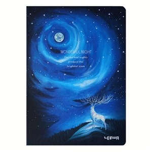 Bild von Notes B5/80K Renifer Pełnia