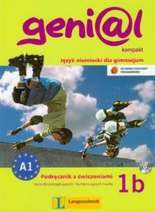 Obrazek Genial 1B Kompakt podręcznik z ćwiczeniami z płytą CD Gimnazjum