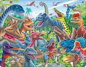 Obrazek Układanka Selfie Wesołe dinozaury 43 elementy