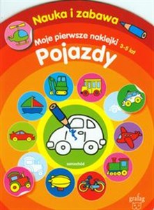 Obrazek Pojazdy Moje pierwsze naklejki 3-5 lat